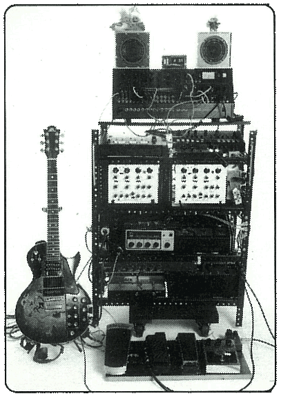 Click to magnify..Ryo's original guitarsyntesizer unit
